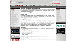Desktop Screenshot of ftec-shop.nl